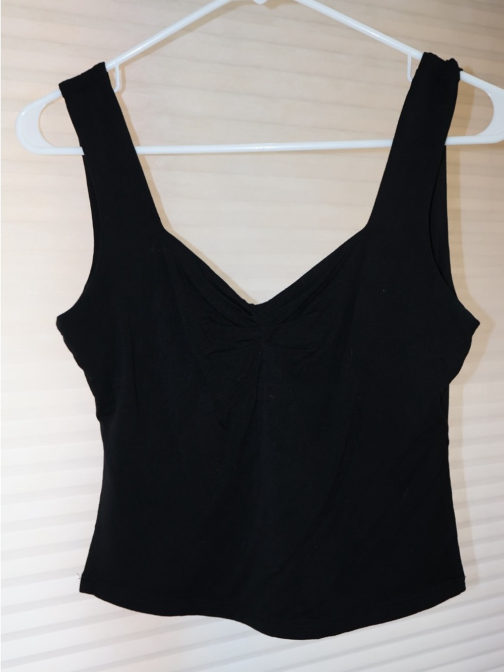 Black Women's Tank Top V-Neck